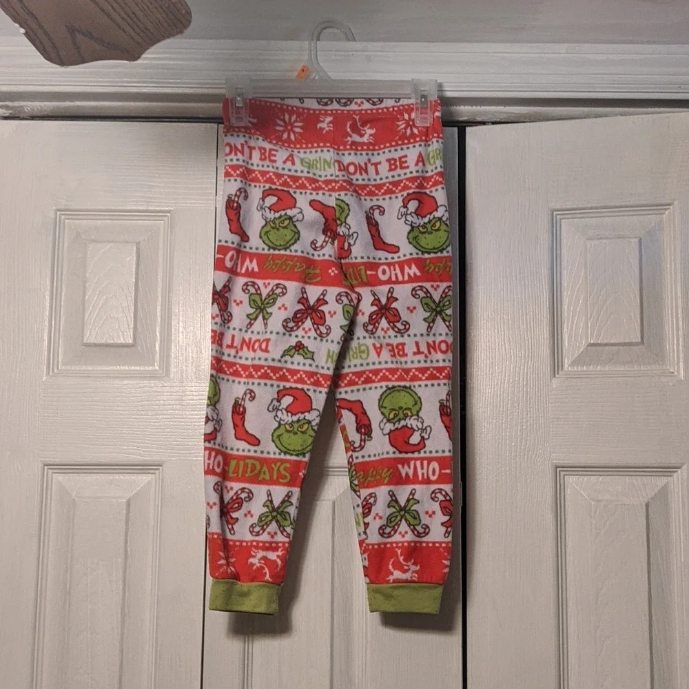 Grinch PJ Pants Size 5T.